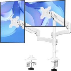 Freelift Dual Monitor Desk Mount For Max 32'' Monitors MUA6016W