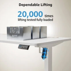 MOUNTUP 48x24" Electric Height Adjustable Standing Desk- White 13 MOUNTUP 48x24" Electric Height Adjustable Standing Desk- White -Mountup Store 03 0ba89714 0a94 470a 892a cf8829ec0b7f