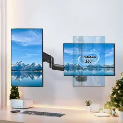 Dual Monitor Wall Mount For 13"-32'' Monitors MUA2012B -Mountup Store 03 1