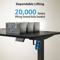 MOUNTUP 48x24" Electric Height Adjustable Standing Desk- Black 13 MOUNTUP 48x24" Electric Height Adjustable Standing Desk- Black -Mountup Store 03 aa15cdfd 592e 4c3e a32d d77ab0fd980b