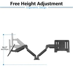 Laptop And Monitor Stand For 13''-17'' Laptop And Max 32'' Monitors MUA4008 19 Laptop And Monitor Stand For 13''-17'' Laptop And Max 32'' Monitors MUA4008 -Mountup Store 05 2b994efd 5a60 43ea 8251 76189fd4c381