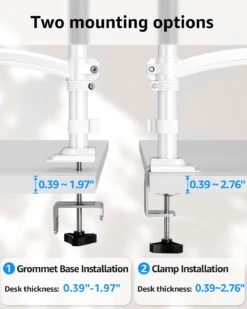 Freelift Dual Monitor Desk Mount For Max 32'' Monitors MU6016W -Mountup Store 07 2 5c6071c8 b2f1 4513 86bf c7a9f1544e2e