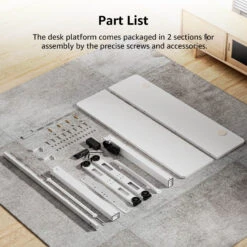 MOUNTUP 48x24" Electric Height Adjustable Standing Desk- White 15 MOUNTUP 48x24" Electric Height Adjustable Standing Desk- White -Mountup Store 08 804b5ac4 f209 41e0 9ba4 a8b10d780ee7