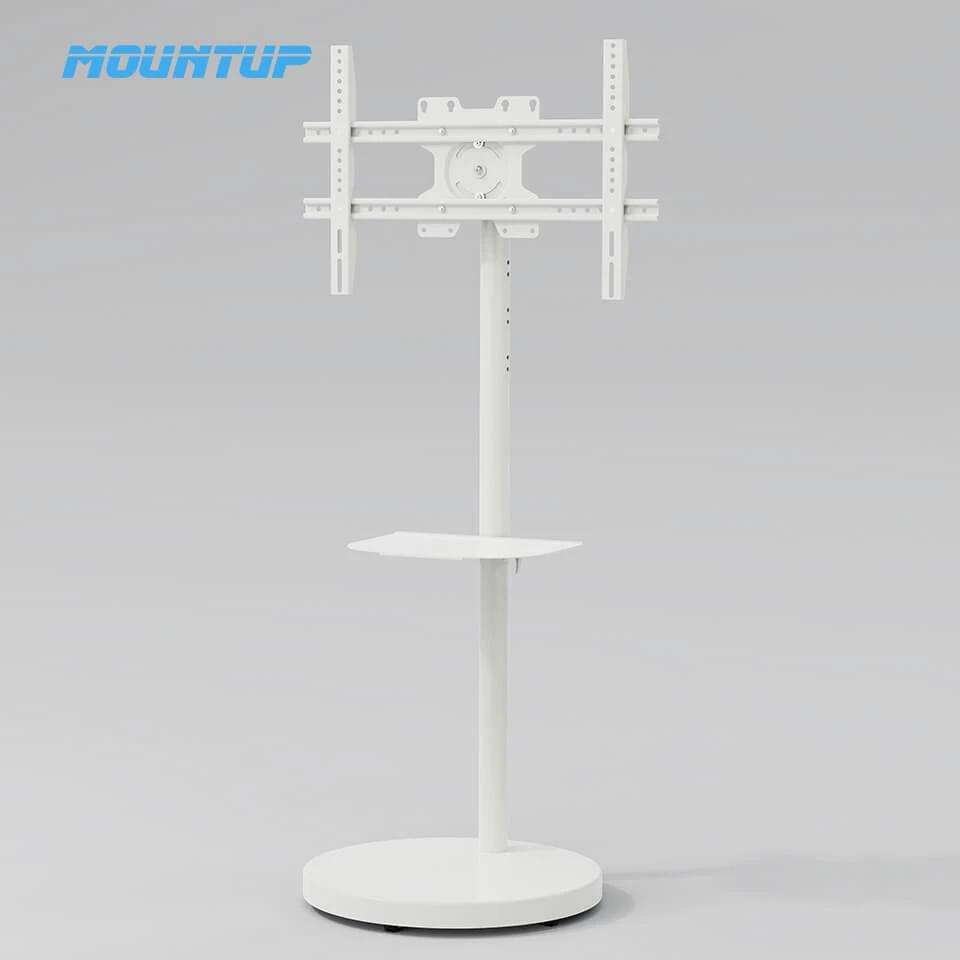 37''-85'' Mobile TV Stand Height Adjustment Rotation TV Cart MUT1107 5 37''-85'' Mobile TV Stand Height Adjustment Rotation TV Cart MUT1107 - Image 3