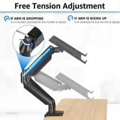 Laptop And Monitor Stand For 13''-17'' Laptop And Max 32'' Monitors MU4008 -Mountup Store 10 3