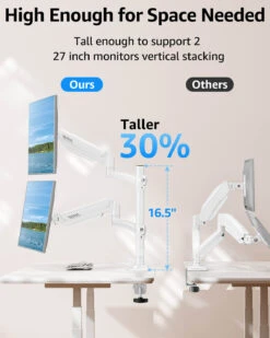 Freelift Dual Monitor Desk Mount For Max 32'' Monitors MUA6016W 19 Freelift Dual Monitor Desk Mount For Max 32'' Monitors MUA6016W -Mountup Store 11 7e661915 c027 4701 b794 f391e6bc11c4