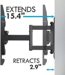 Full Motion TV Wall Mount For 42''-82'' TVs MUT0012-24K -Mountup Store 12242 6302d027 5d29 43f2 9731 a837fe2138ba