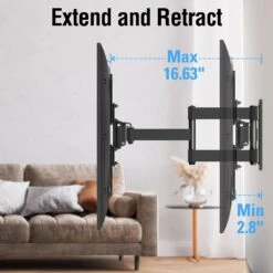 Full Motion TV Wall Mount For 20''-60" TVs MUT0065 -Mountup Store 1 17a7b95e 6163 46df a416 7b0ffdf7dd39