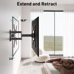 Full Motion TV Wall Mount For 20"-60" TVs MUT0020 -Mountup Store 1 4263158a 0926 416b b5ca 85d6c6fcbb65