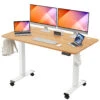 Electric Height Adjustable Standing Desk - Oak MUD412 -Mountup Store 1 7824396a 38ad 4c20 acf8 11dd1814d0b0