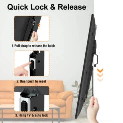 Tilting TV Wall Mount For 32''-65'' TVs MUT0013 -Mountup Store 1 8 1