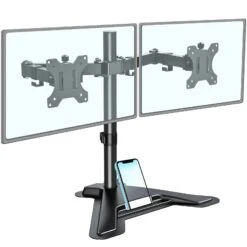 View Free Dual Monitor Desk Stand For Max 27'' Monitors VF1002