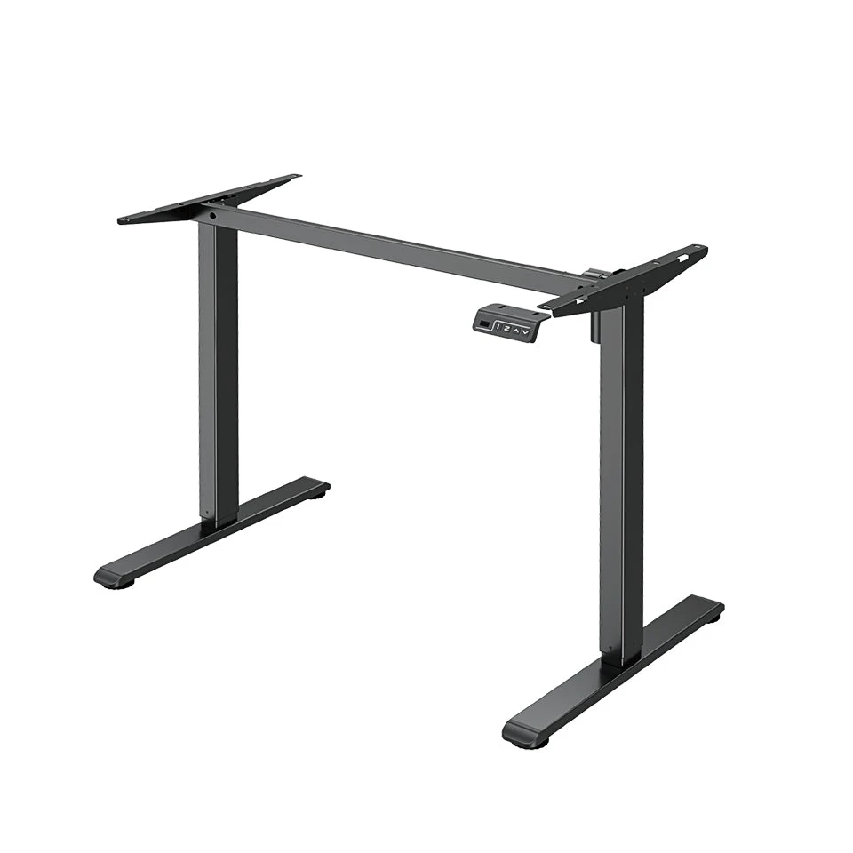Standing Desk Frame Single Motor Electric Height Adjustable Desk Legs Black White Grey MUDL17 3 Standing Desk Frame Single Motor Electric Height Adjustable Desk Legs Black White Grey MUDL17