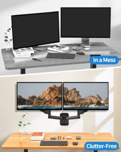 Dual Monitor Wall Mount For 2 Max 32'' Monitors MU2004 -Mountup Store 2041