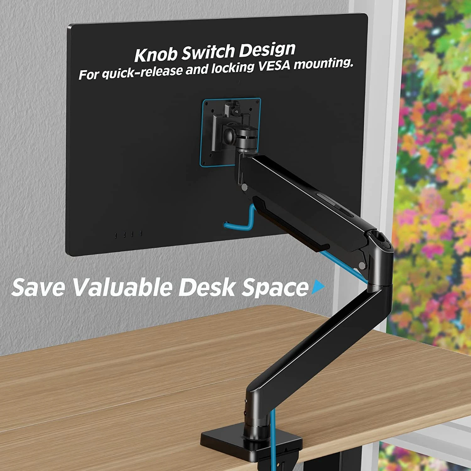 Single Monitor Desk Mount For 22"-42" Monitors MUA7005 10 Single Monitor Desk Mount For 22"-42" Monitors MUA7005 - Image 8