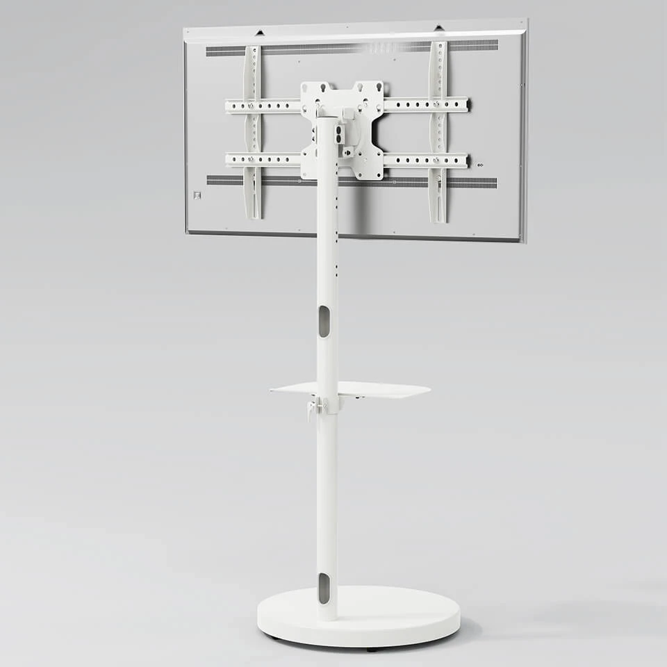 37''-85'' Mobile TV Stand Height Adjustment Rotation TV Cart MUT1107 6 37''-85'' Mobile TV Stand Height Adjustment Rotation TV Cart MUT1107 - Image 4