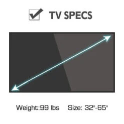 Tilting TV Wall Mount For 32''-65'' TVs MUT0007 19 Tilting TV Wall Mount For 32''-65'' TVs MUT0007 -Mountup Store 2 1 2e8653e6 fcf9 49ad b98d 04bf3c4260e1