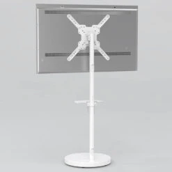 17''- 55'' White Monitor Floor Stand TV Mount & TV Cart MUT1109 -Mountup Store 2 a67cc968 cb80 49a2 809f 183b1d4d2792