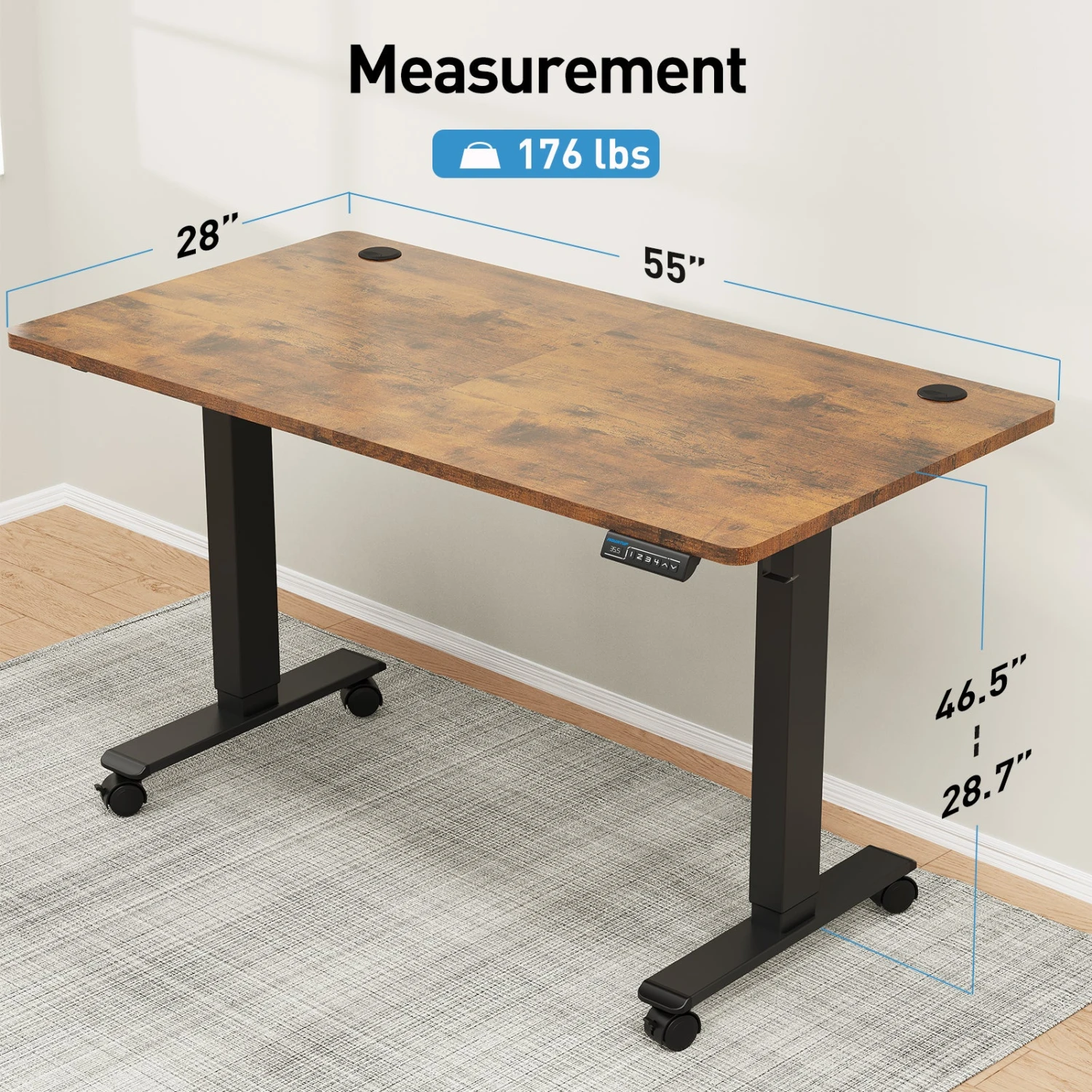 Electric Height Adjustable Standing Desk - MUD312 12 Electric Height Adjustable Standing Desk - MUD312 - Image 10