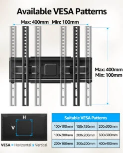 EconoMe Full Motion TV Wall Mount For 32"-70" TVs MUT0092A -Mountup Store 3VESA