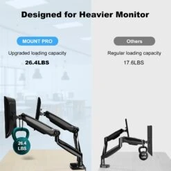 Ultrawide Dual Monitor Desk Mount For Max 35'' Monitors MUM-7002 -Mountup Store 3 4c79b54b 2c95 43af 99fa 48ade42b5427