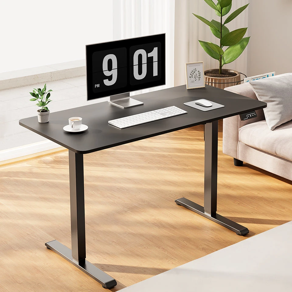 Standing Desk Frame Single Motor Electric Height Adjustable Desk Legs Black White Grey MUDL17 4 Standing Desk Frame Single Motor Electric Height Adjustable Desk Legs Black White Grey MUDL17 - Image 2