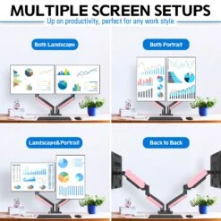 Dual Monitor Desk Mount For 17''-32'' Monitors MUA6002 -Mountup Store 3 b57c8f02 e4b0 4d60 b794 c2e95941e3b4