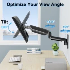Single Monitor Wall Mount For 17"-32'' Monitors MUA2011B -Mountup Store 4 6dce79cf 8409 416f 871b 86ff1e25f383