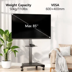 37''- 85'' Mobile TV Mount & TV Cart MUT1111 -Mountup Store 4 c08a2950 6023 4c01 8883 a70473a3cc57