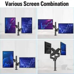 Dual Monitor Desk Mount For 17''-32'' Monitors MUA0026 -Mountup Store 5 1 37d65902 f729 4d23 83b0 677090d6e0bc