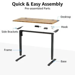 Electric Stand Up Desk Computer Standing Desk Office Height Adjustable MUDL1801 -Mountup Store 5 3cec7ae6 7419 4334 b998 b7031a812426
