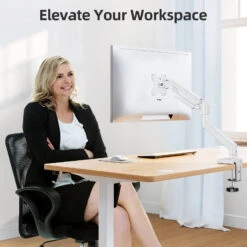 Freelift Single Monitor Desk Mount For 13''-32'' Monitors MU8013W -Mountup Store 5 52dac411 b16a 4050 b288 5243792de8a8