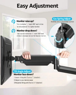 Single Monitor Wall Mount For Max 32'' Monitors MUA2003 -Mountup Store 5 678cb0c0 52ea 495f be31 6398c798a1b5