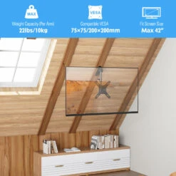 Full Motion Ceiling TV Mount For 13''-42'' TVs MUT0049-L -Mountup Store 5 6c031bb3 4f5e 44d1 8d05 948a72049f35