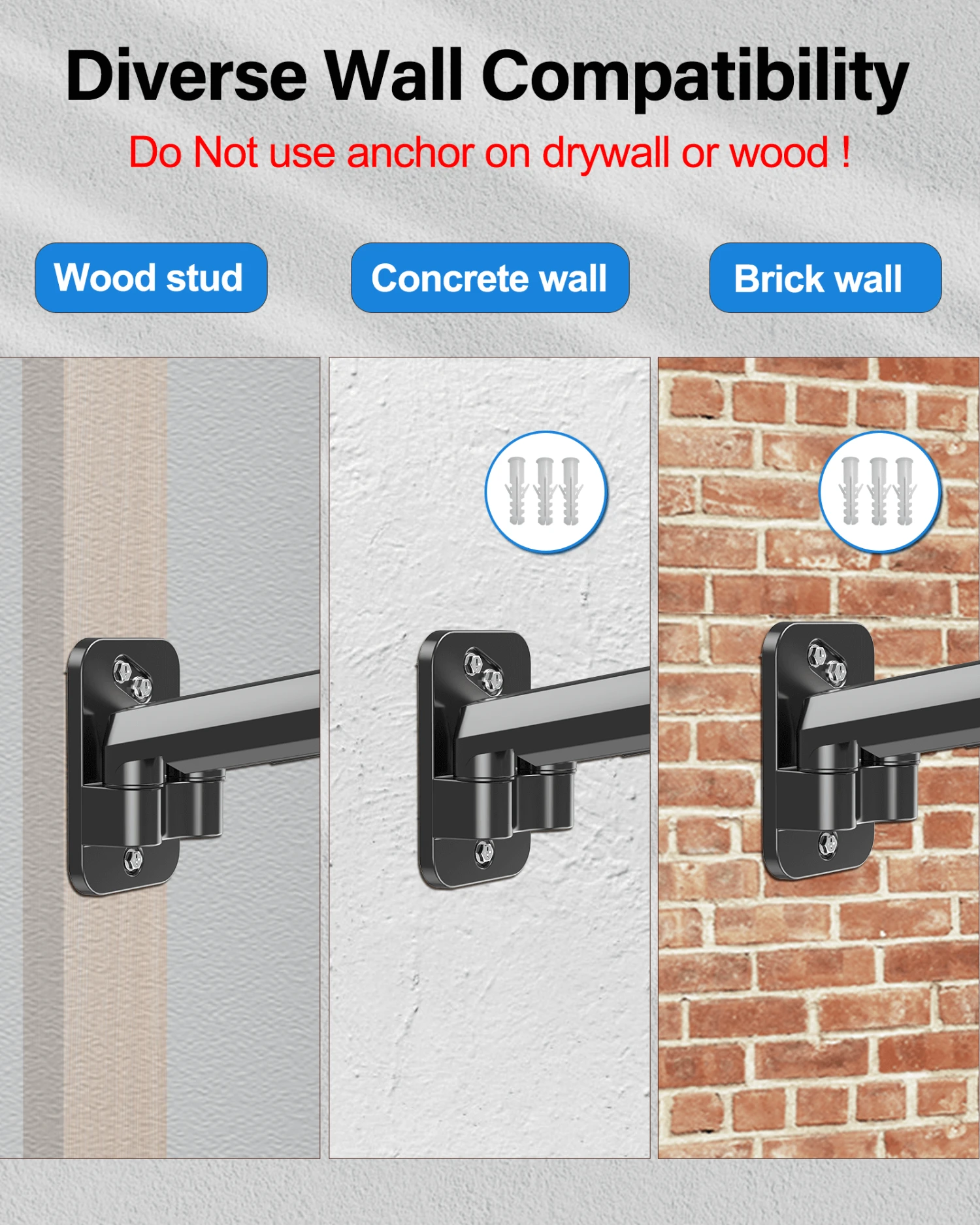 Dual Monitor Wall Mount For 2 Max 32'' Monitors MUA2004 10 Dual Monitor Wall Mount For 2 Max 32'' Monitors MUA2004 - Image 8