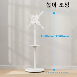 17''- 55'' White Monitor Floor Stand TV Mount & TV Cart MUT1109 -Mountup Store 5 c8075263 b0fd 4328 a280 809bd989301e