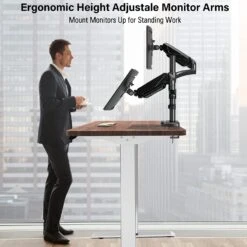 Dual Monitor Desk Mount For 17''-32'' Monitors MUA6004 -Mountup Store 6047 391df592 4041 438e afa8 7923b60248ee