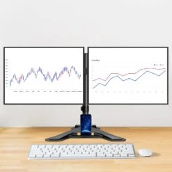 Dual Monitor Desk Stand For Max 27'' Monitors MU1002 -Mountup Store 613TVk2aEtS. AC SL1500