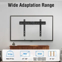 MOUNTUP Ultra Slim TV Wall Mount For 37''-80" TVs MU0063 14 MOUNTUP Ultra Slim TV Wall Mount For 37''-80" TVs MU0063 -Mountup Store 61i4Ql3xKVL. AC SL1500