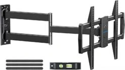 Full Motion Long Arm Corner TV Wall Mount For 32"-75" TVs MUT0076