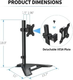 Single Monitor Desk Stand For Max 32'' Monitors MUA1001 -Mountup Store 61m0qwkftTL. AC SL1500 abba9fb0 9035 4b8c a51f 722fec34a8ec