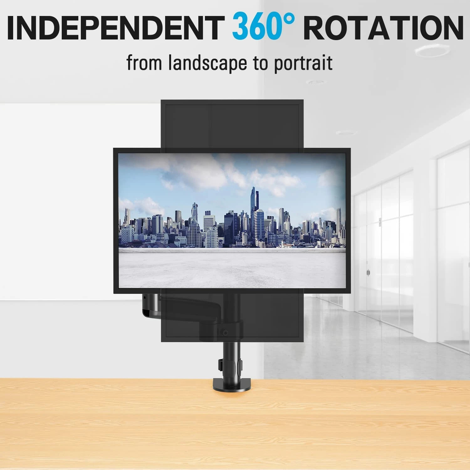 Single Monitor Desk Mount For 17''-32'' Monitors MUA0025 6 Single Monitor Desk Mount For 17''-32'' Monitors MUA0025 - Image 4