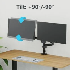 Dual Monitor Desk Mount For 13''-32'' Monitors MUA6008B -Mountup Store 6 92e5b90f 343f 4813 b1f6 a1548b6f2150