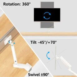 Freelift Pro Single Monitor Desk Mount For 13''-34'' Monitors MUA8011W -Mountup Store 6 9f43f8cb 17fc 49db ad9f fbfad87c6ee9