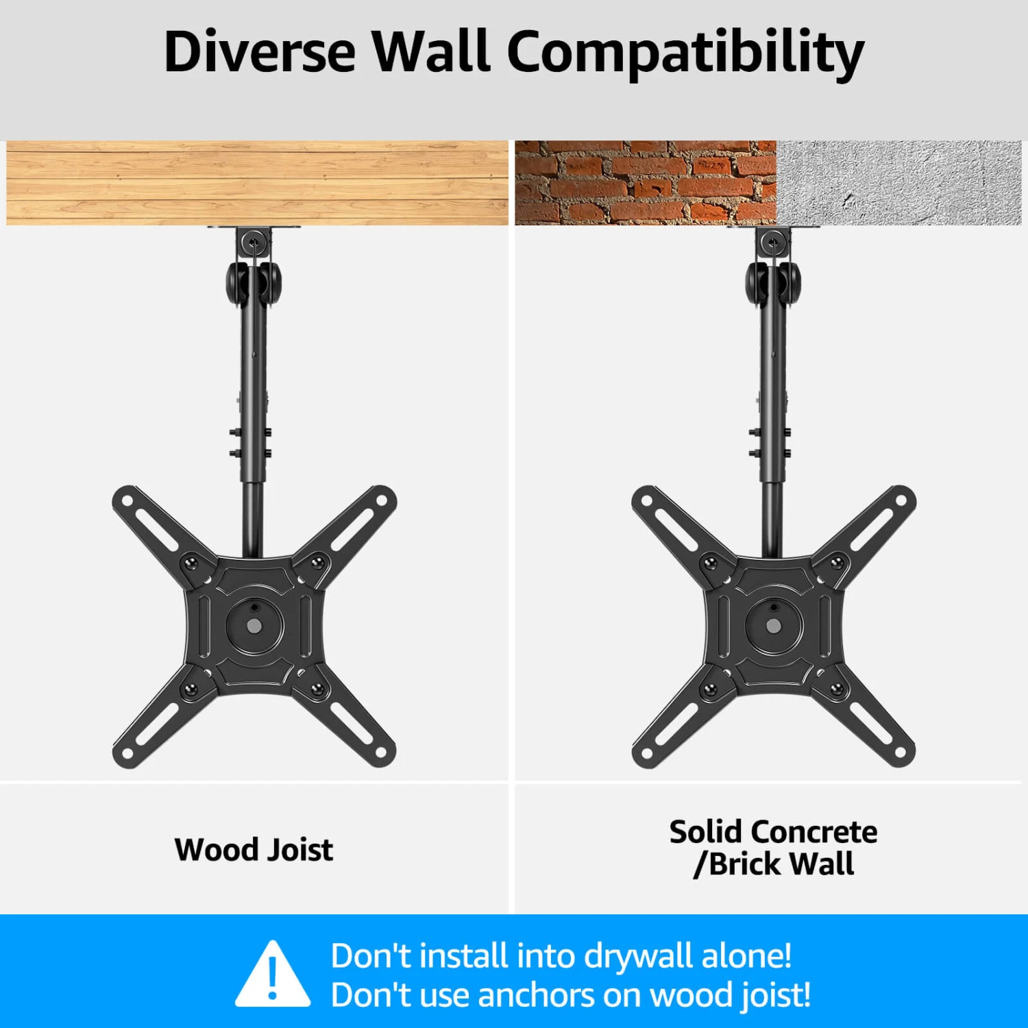 Full Motion Flip Down Ceiling TV Mount For 13''-40'' TVs MU0049-L 6 Full Motion Flip Down Ceiling TV Mount For 13''-40'' TVs MU0049-L - Image 4