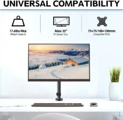 Single Monitor Desk Mount For 13''-32'' Monitors MUA4003 -Mountup Store 7128b217yWL. AC SL1500 a2674a7e 8439 4f38 bc47 acce2fe7cb85