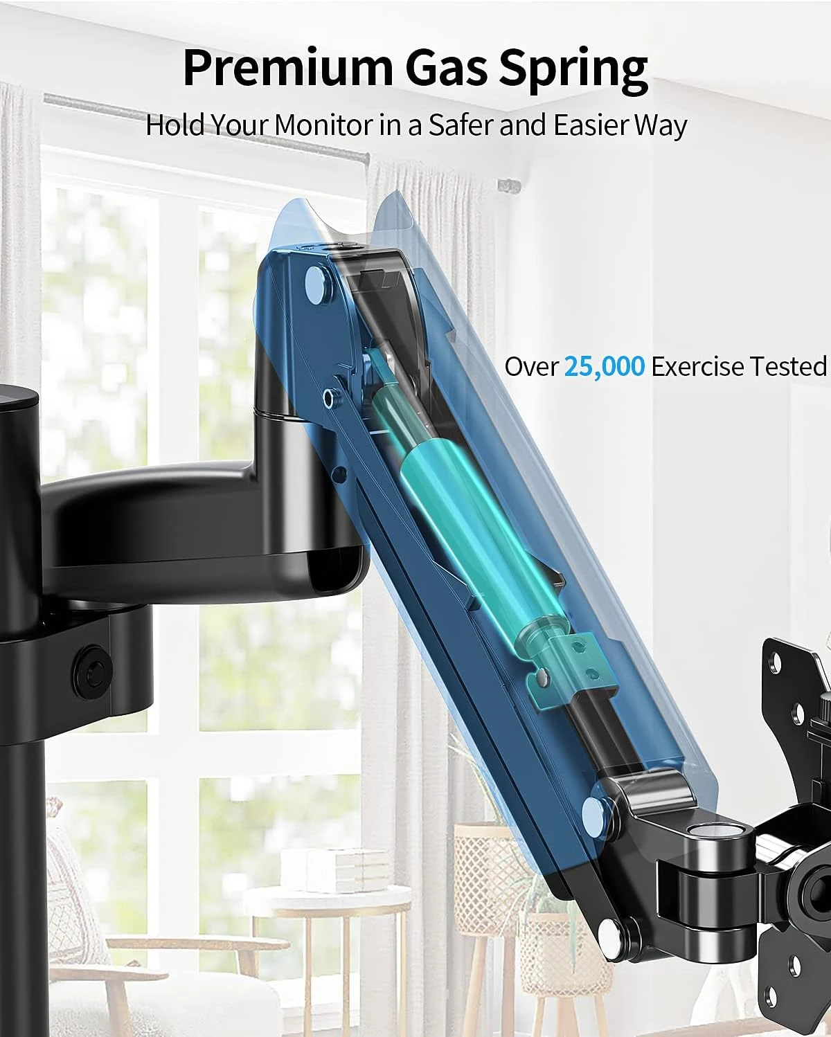 Single Monitor Desk Mount For 13''-35'' Monitors MU6005 7 Single Monitor Desk Mount For 13''-35'' Monitors MU6005 - Image 5