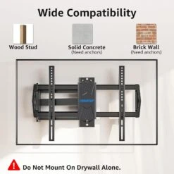 Full Motion Long Arm Corner TV Wall Mount For 32"-75" TVs MU0076 -Mountup Store 71AH04ZRkDL. AC SL1500