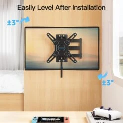 Full Motion Lockable RV TV Mount For 13''-43'' TVs MU2101 -Mountup Store 71B1 h4f5WL. AC SL1500