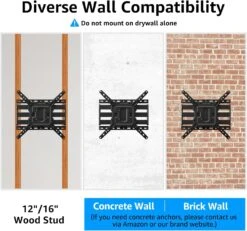 MOUNTUP Ultra Slim Full Motion TV Wall Mount For 26" -75" TVs MU0062 -Mountup Store 71CsFY Wn7L. AC SL1500